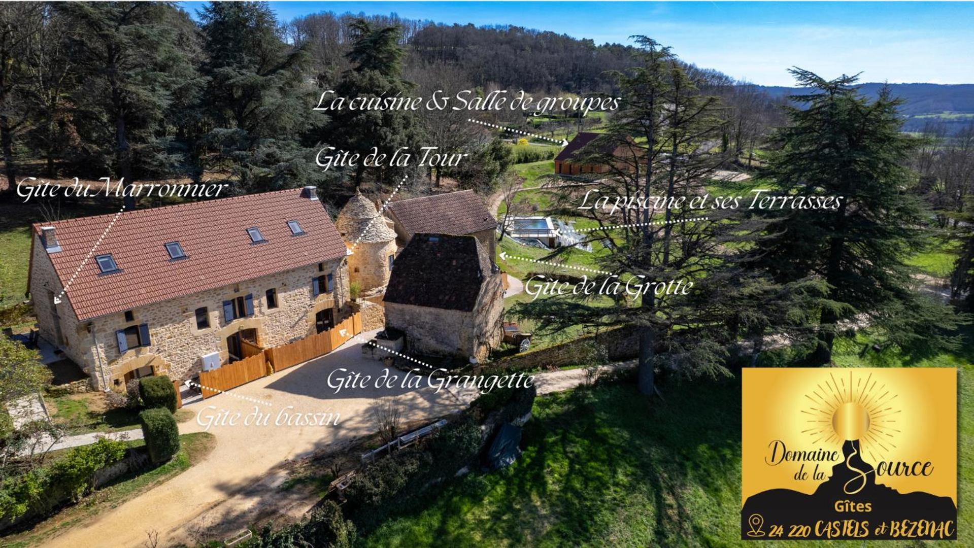הוילה Castels Domaine De La Source מראה חיצוני תמונה